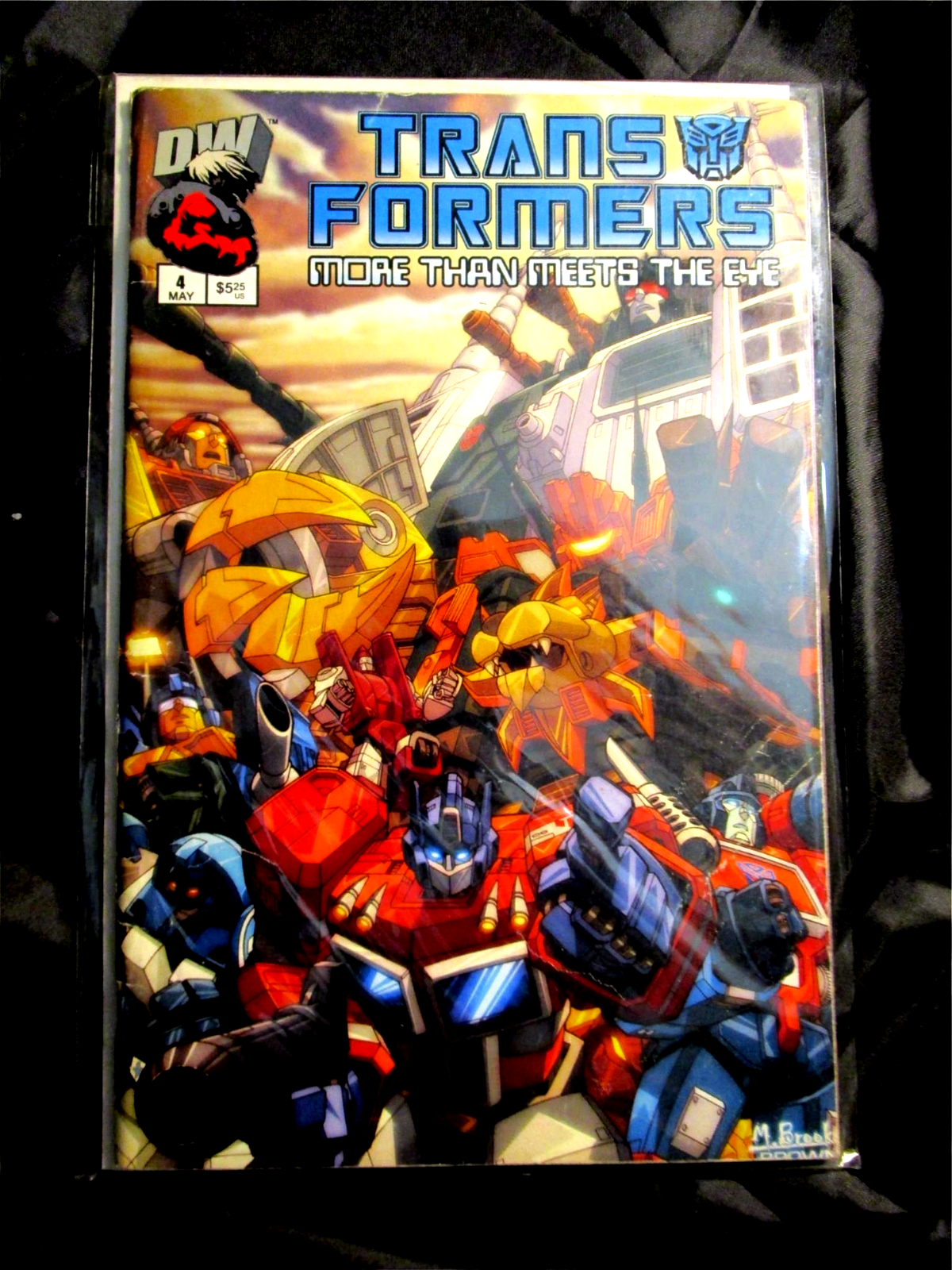 トランスフォーマー MORE THAN MEETS THE EYE Vol. 4 Transformers More Than Meets The Eye #4 Dreamwave Comics