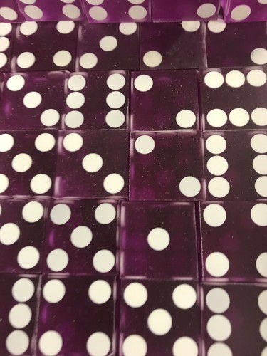 Purple Casino Scrap Dice Sold By Pound