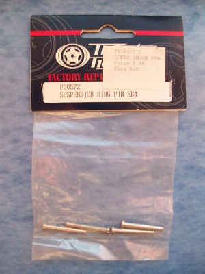 VINTAGE THUNDER TIGER 572 LOWER SHOCK SUSPENSION HING HINGE PIN EB4 EB-4 PD0572