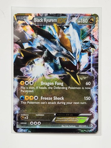 Pokemon TCG - Black Kyurem EX 101/149 Ultra Rare Holo BW Pokemon TCG - Black Kyurem EX 101/149 Ultra Rare Holo BW