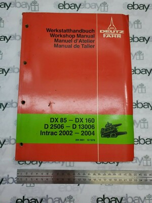 Deutz dx 160 manual diagram