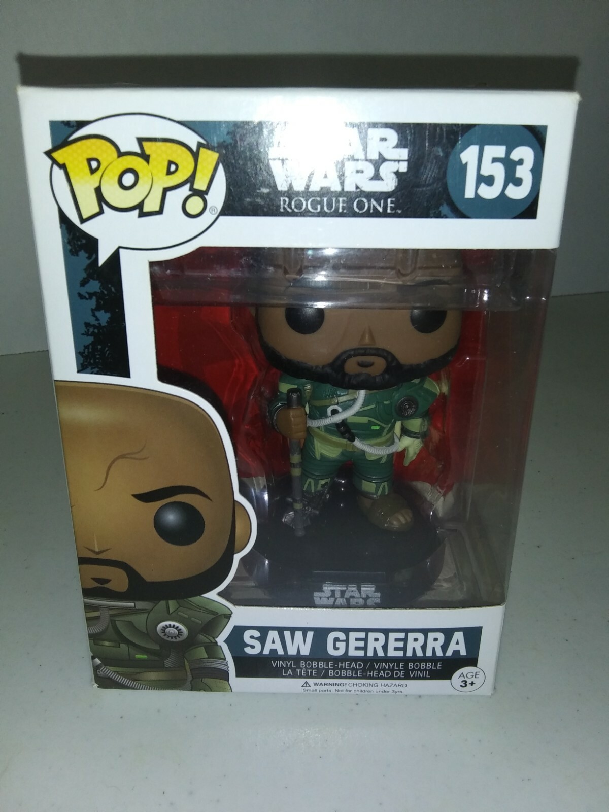 Pop!® Star Wars Rogue One™ 153 Saw Gererra Vinyl Bobble-Head