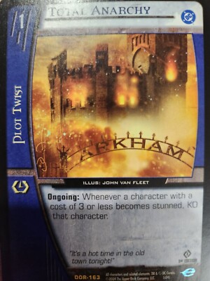 Upper Deck VS System DC Comics Origins TOP TIER SINGLES  *Pick Your Card*