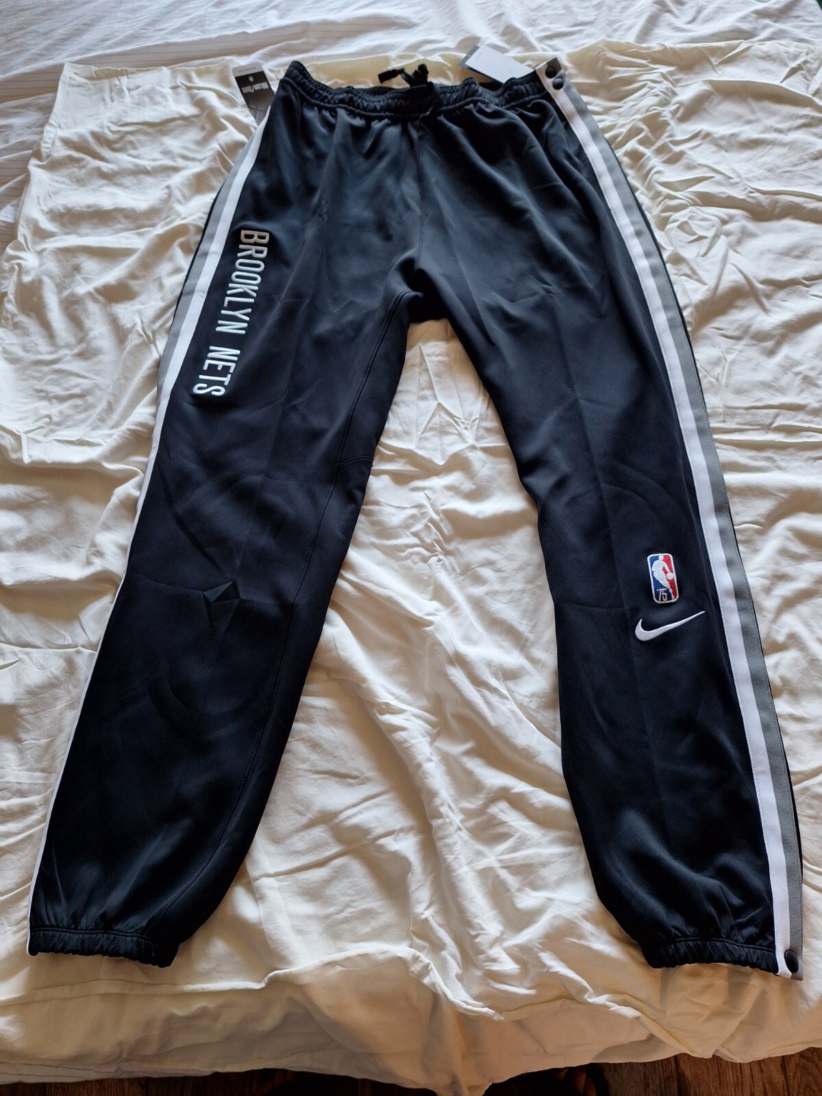 Brooklyn Nets NBA75周年 ゲームパンツ Nike NBA 75 Brooklyn Nets Breakaway Tear Away Pants Team