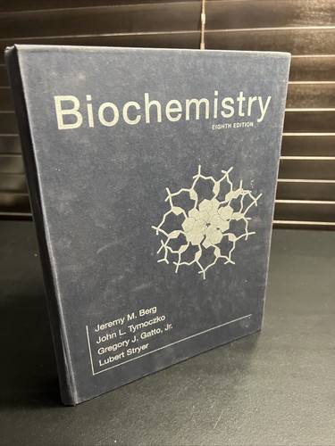 BIOCHEMISTRY Eighth edition Hardcover TEXTBOOK Jeremy Berg Tymoczko Gatto Jr. | eBay BIOCHEMISTRY Eighth edition Hardcover TEXTBOOK Jeremy Berg Tymoczko Gatto Jr. | eBay