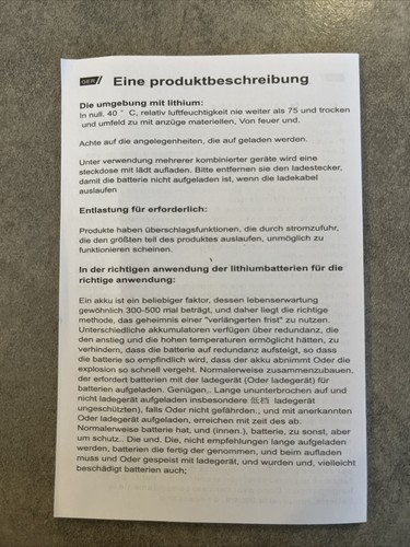 Artikelfoto(s) von einem verifizierten Käufer