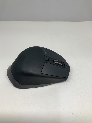 Logitech MX Master 2s Wireless Mouse Gray No Dongle & Left Skate(Tested/Working)