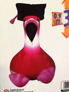 Graduation Gemmy Pink Flamingo Outdoor Airblown Inflatable ... Graduation Gemmy Pink Flamingo Outdoor Airblown Inflatable ... on Flamingo Backyard Decor id=21638