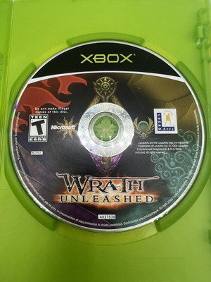 Wrath Unleashed Xbox Disc Only