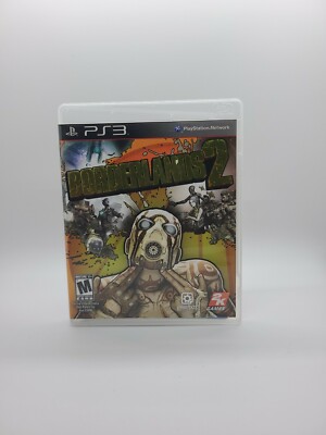 Borderlands 2 PS3 Sony Playstation 3 Tested With Original Case And Insert
