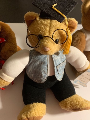 Collectibles Teddy Bear 3pcs Hard Rock Cafe, Hallmark & Godiva