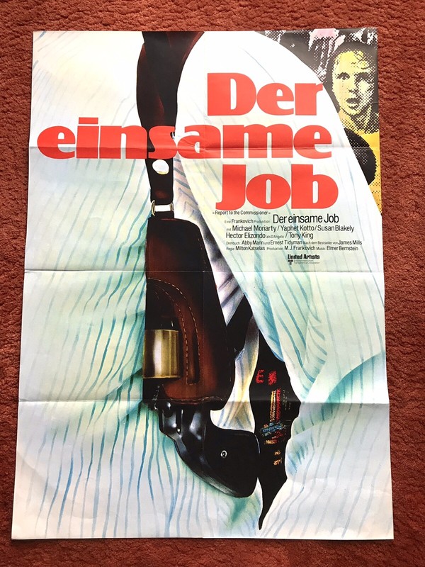 Der Einsame Job Kinoplakat Poster A1, Michael Moriarty, Yaphet Kotto