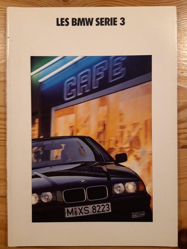 (332b) Brochure Bmw - Les Bmw SÃ©Rie 3 (1992) 49 Pages.