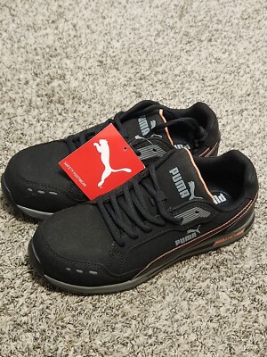 *PUMA* Airtwist BLK/O- (Steel-Toe) Safety/Work Shoes Size 7.5 **Mens*BRAND NEW*