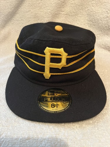 Pittsburgh Pirates MLB New Era Pillbox 6 3/8 Fitted Cap Hat