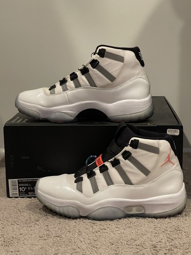 Jordan Air Jordan 11 白/黒 Nike Air Jordan 11 Retro Concord Breathable, wear-resistant