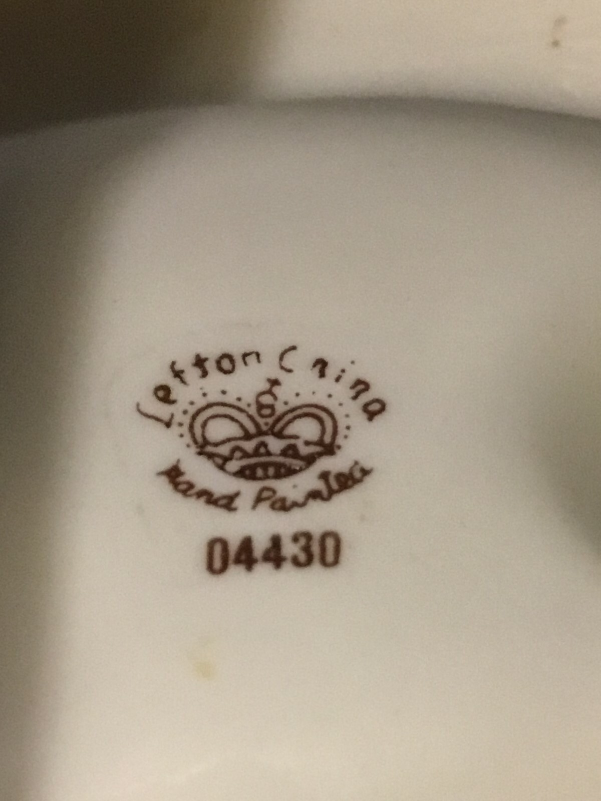 Vintage Lefton hand painted china Beautician