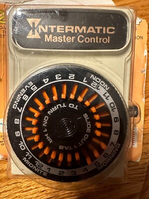 INTERMATIC MASTER CONTROL TIMER 24 HOUR MODEL D-811B Unused 