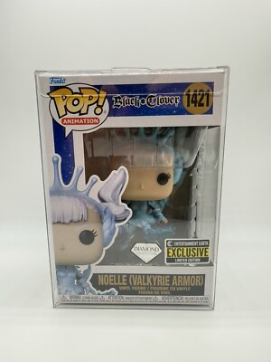 Funko Pop Black Clover 1421 Noelle Valkyrie Amor Diamond Exclusive W/ Protector