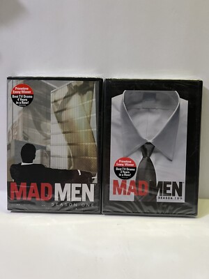 Mad Men: Season One & season 2 (DVD, 2007) 2dvd bundle