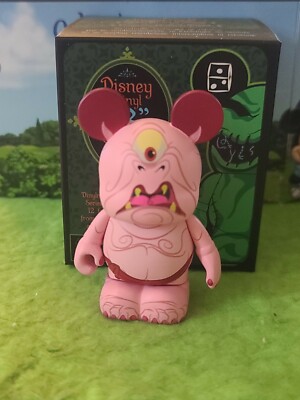DISNEY Vinylmation 3'' Park Set 4 Villains with Box Cyclops