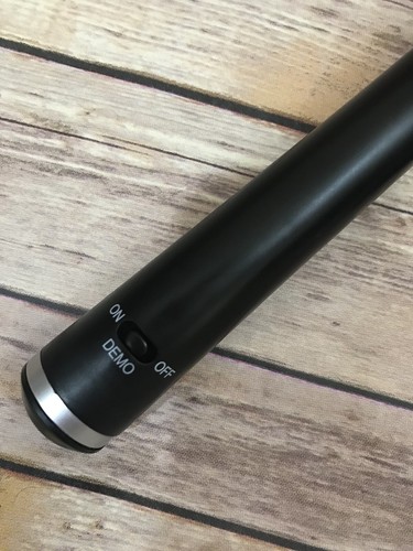 ELECTRIC DRUMSTICKS 1 Pair Battery Operated Black Blue Light Up