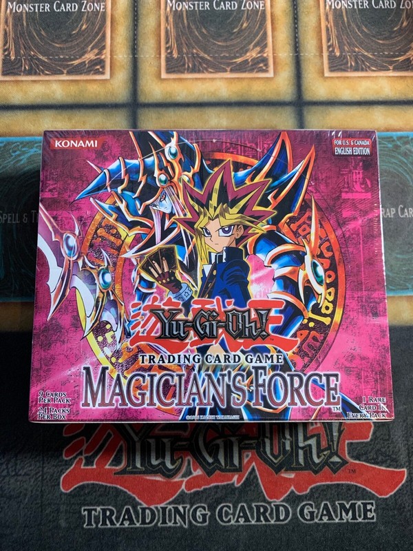 Yugioh Magician's Force Factory Sealed Booster Box Brand New 24