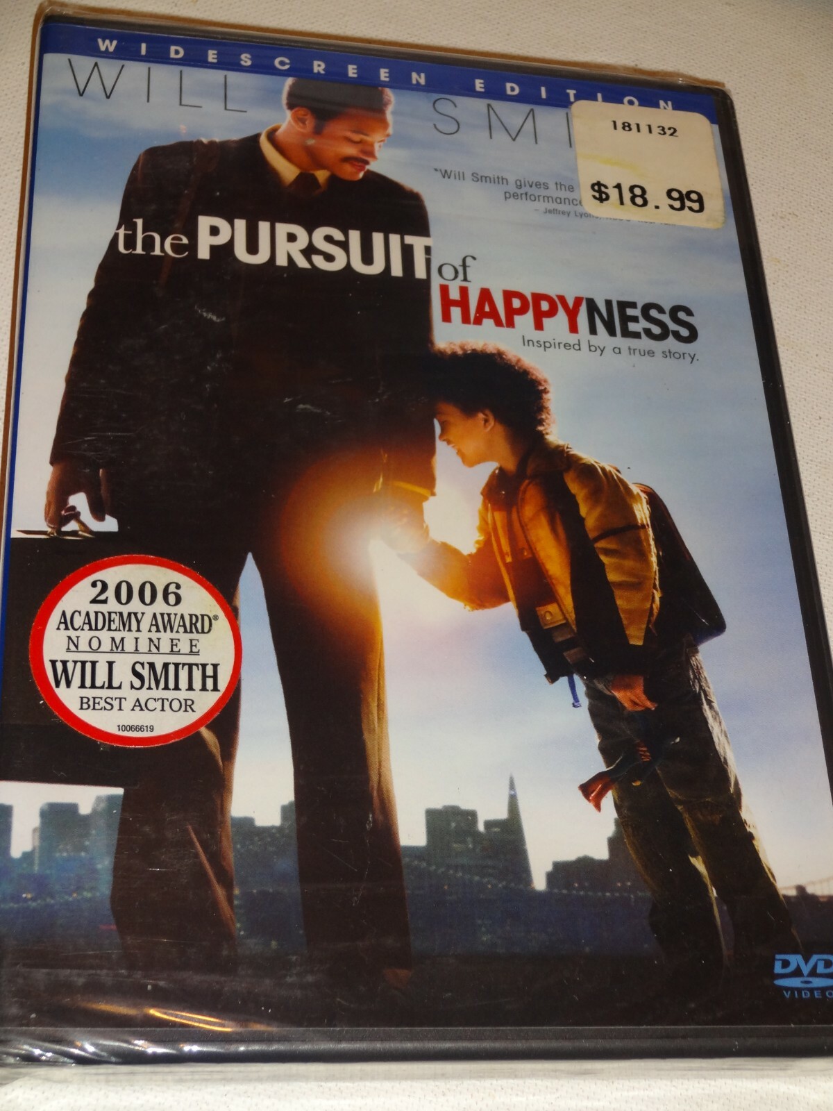 DVD The PURSUIT of HAPPYNESS - Will Smith Jaden Smith (2007