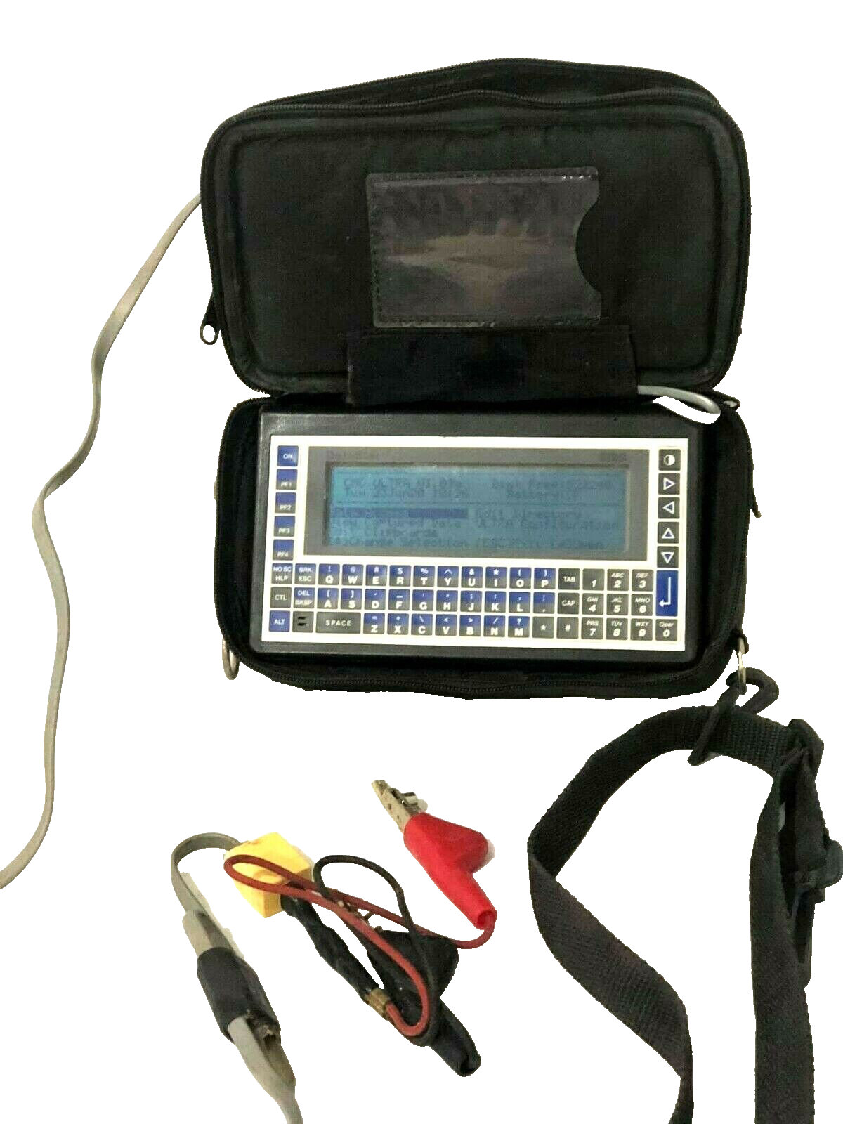 CMC Datastar 7910D Handheld Data Microterminal Programmer Computer W/CASE USED.