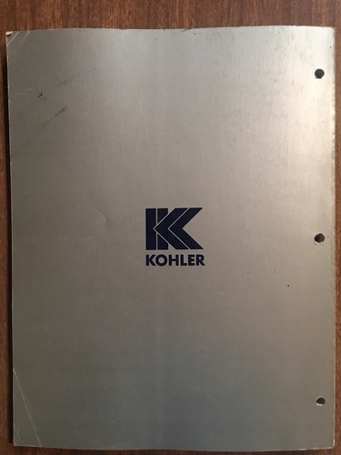 Vintage 1973 Kohler Plumbing Products Catalog K73 100 Bold Craftsman Catalog