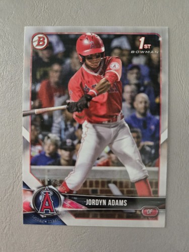 Jordyn Adams 2018 Bowman Draft 1st Rookie Card RC #BD-88 Los