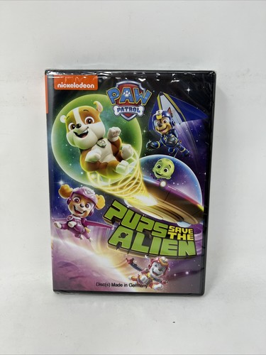PAW PATROL PUPS SAVE THE ALIEN New Sealed DVD 8 Adventures