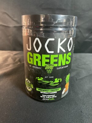 Jocko Fuel Pineapple Coconut Organic Greens Superfood Powder 10.58 oz