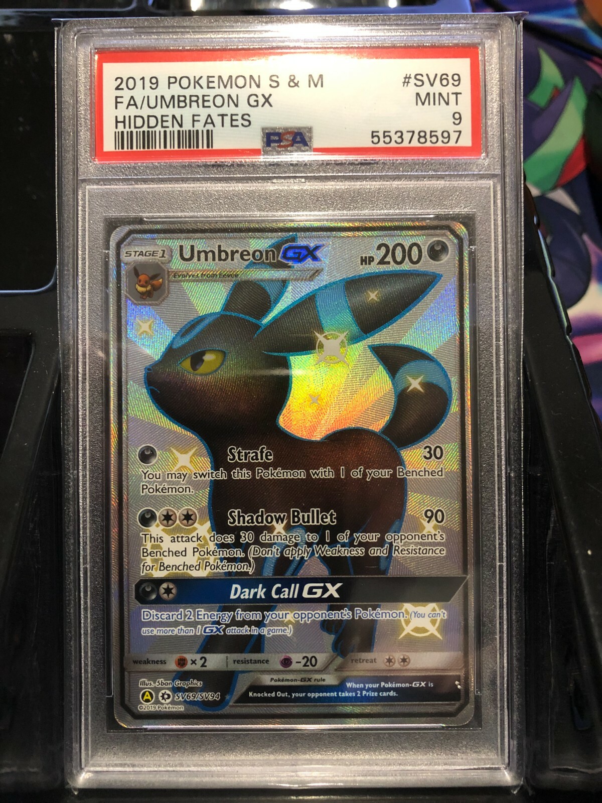 Umbreon GX ポケモンカード Umbreon-GX | Sun & Moon | TCG Card Database