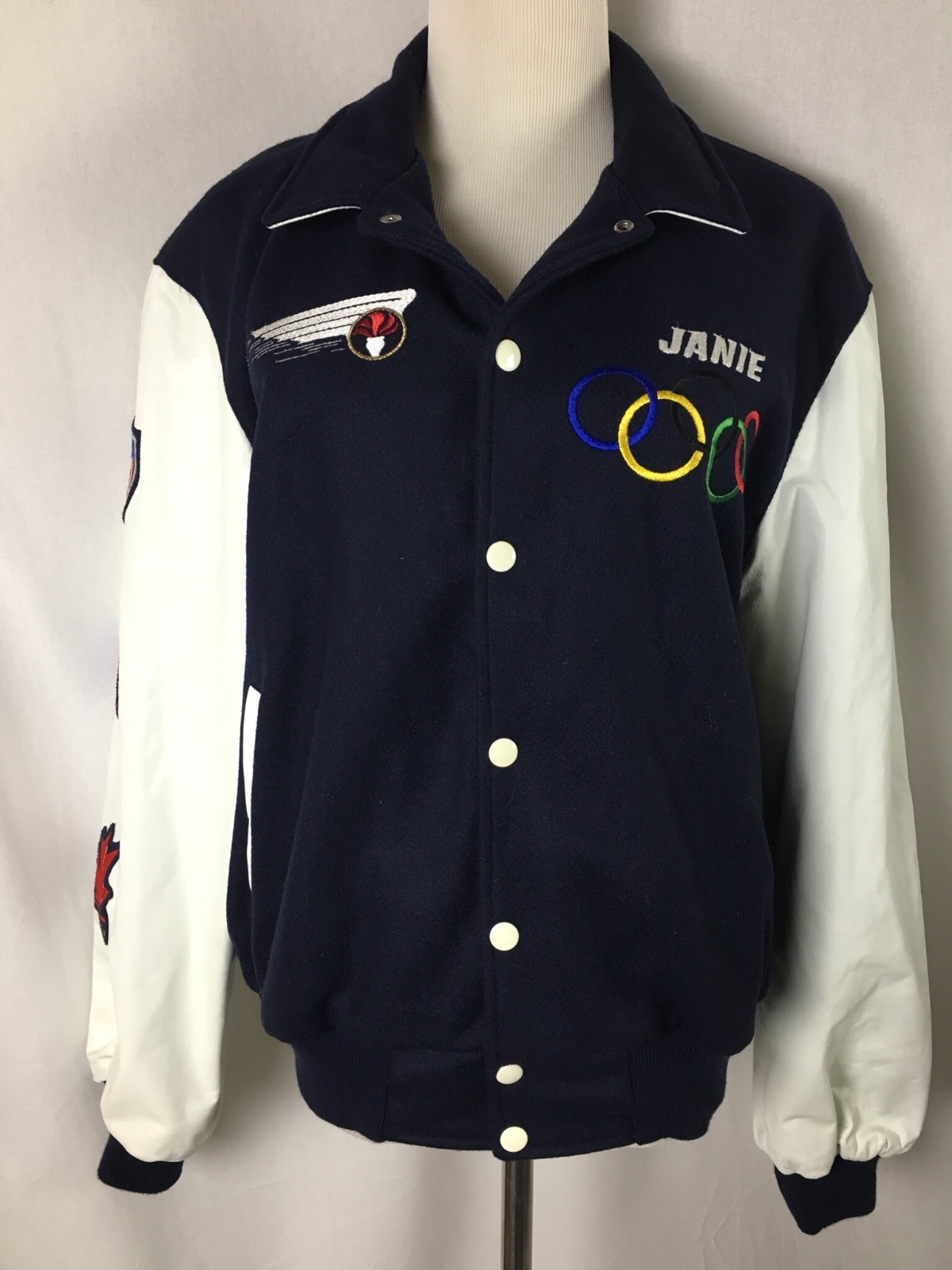 1991 Olympic & World Figure Skating Champion Leather Varsity