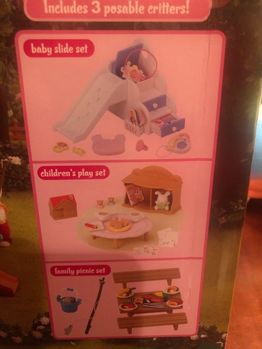 Calico Critters Adventure Treehouse Gift Set Toy Tree House Kids Play Time