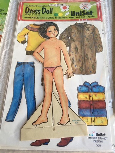 Vintage Paper Doll Lot 6 Sets Made In England & Holland Complete Uncut