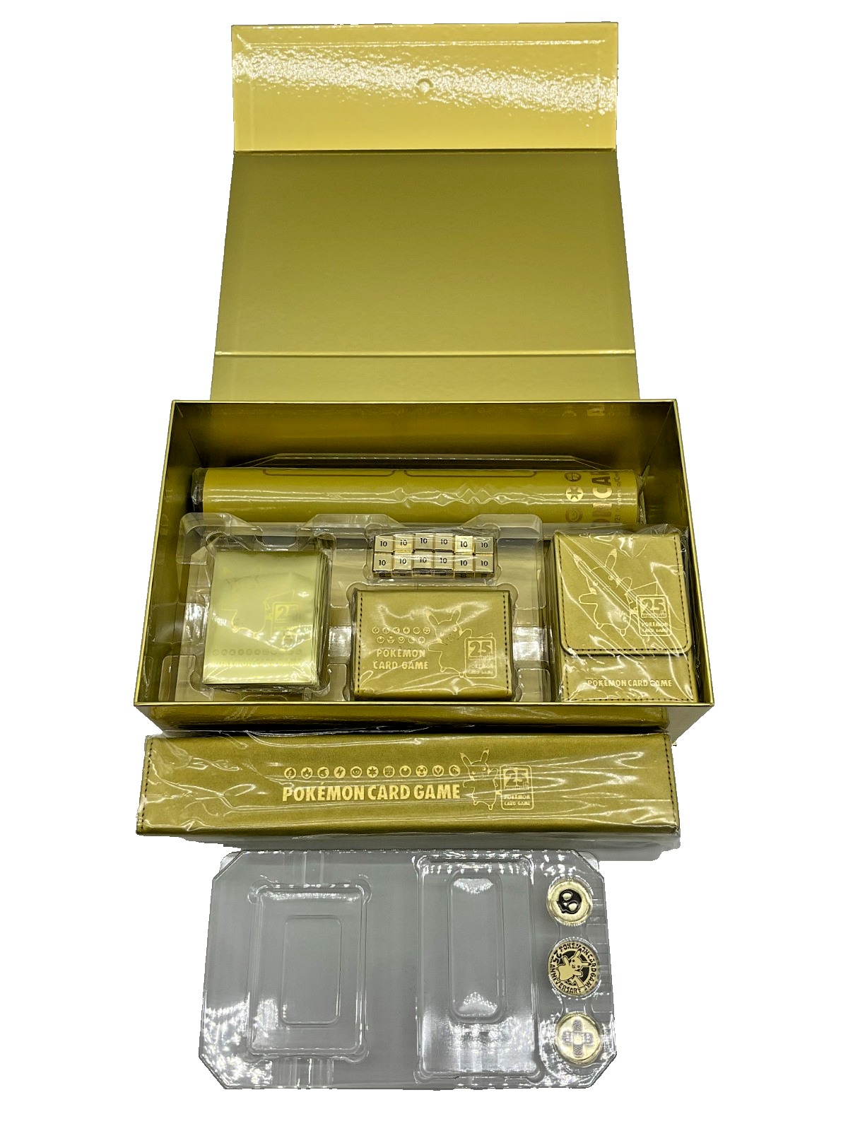 Pokemon TCG: 25th Anniversary Gold Box Japanese OPEN Box