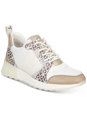

SAM EDELMAN Женские кожаные спортивные кроссовки цвета слоновой кости Darsie с круглым носком 7,5 м, Цвет слоновой кости, G2450M7