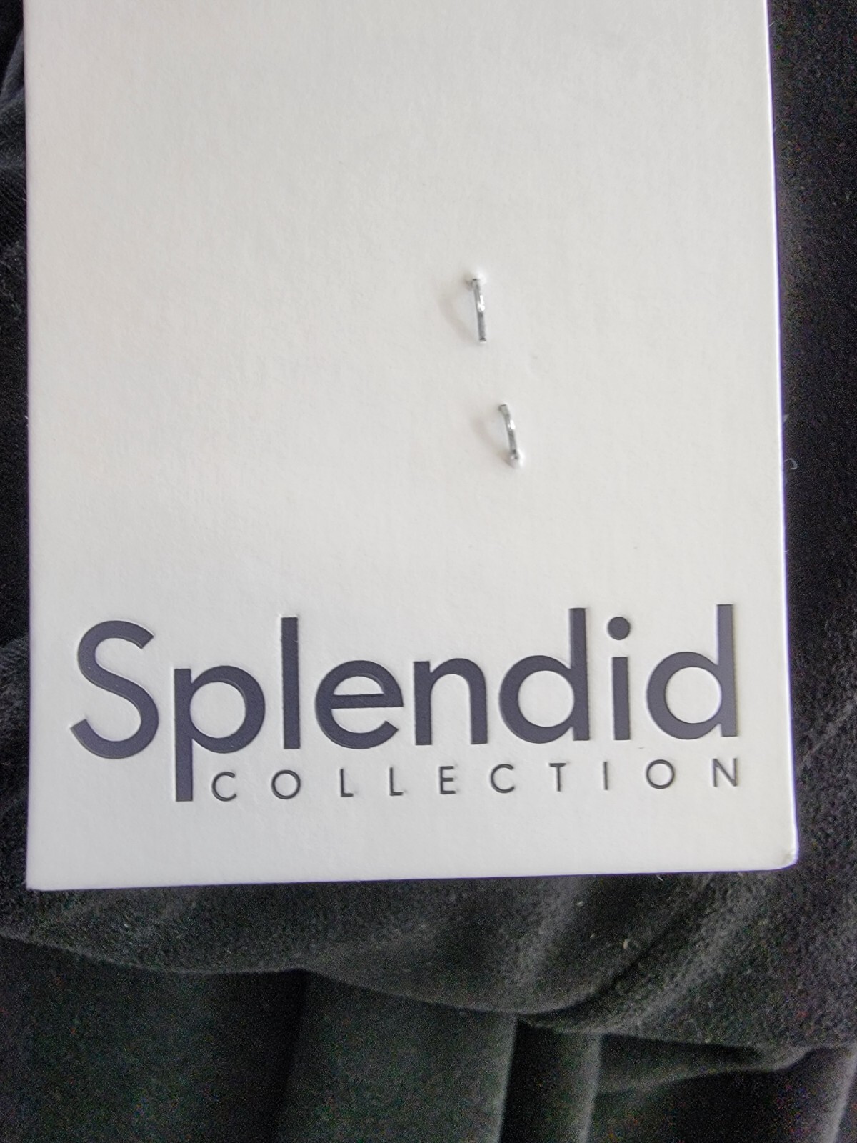 Splendid Faux Suede Leggings Women's Large Black Pull-On Style - Picture 16 of 17