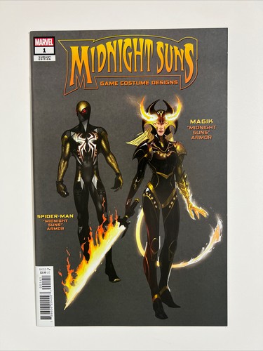 MIDNIGHT SUNS #1-D (2022) VIDEO GAME DESIGN VARIANT MAGIK