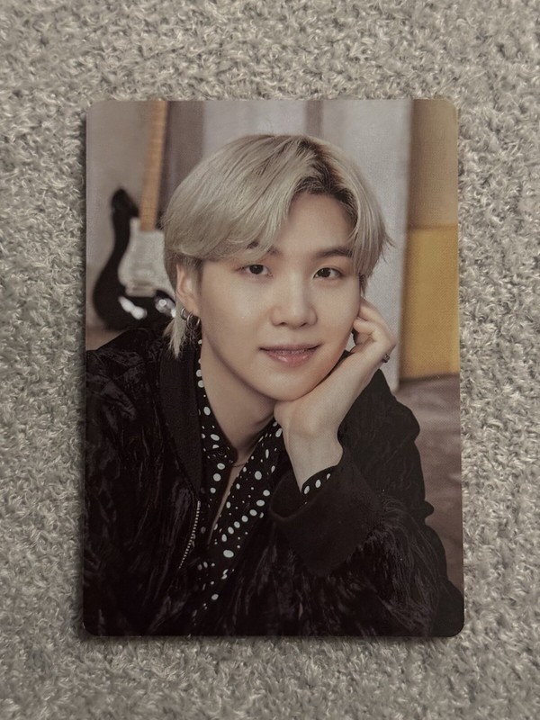Bts Permission To Dance On Stage Yoongi Suga Official Mini Photocard 1/8