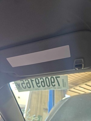 Used Left Sun Visor fits: CHEVY MALIBU Left 16 17 18 19 20 21 22 23 24 25