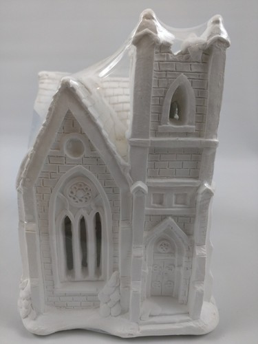 Vintage California Creations Unpainted Christmas Village Church 97011