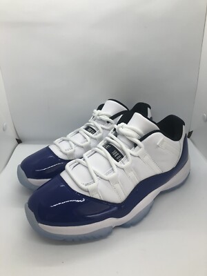 Women's Nike Air Jordan 11 Retro Low White Concord (AH7860-100) Wmns 5/Men’s 6.5
