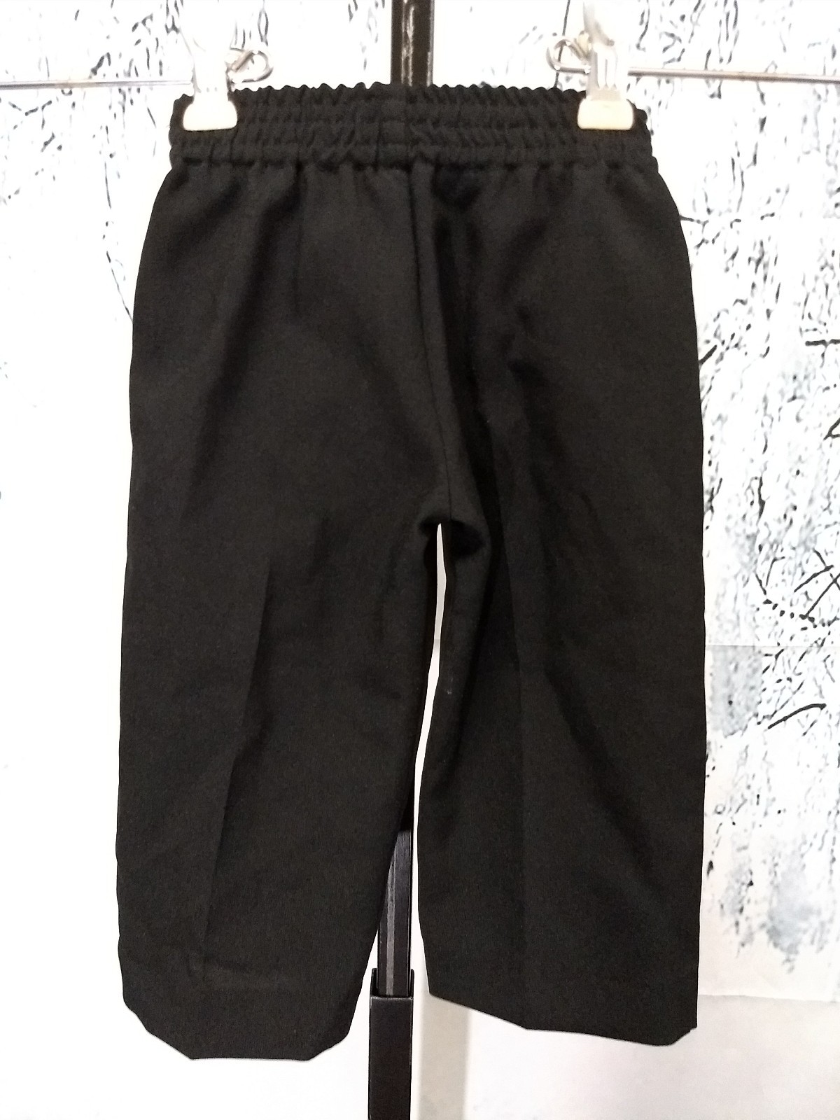 Color Me Nice Infant 2-Piece Boy's Baby Size 9M Black Tuxedo Formal Wedding