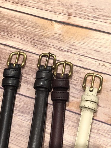 Coach Lot Of 4 Vintage Belts 28” 30”