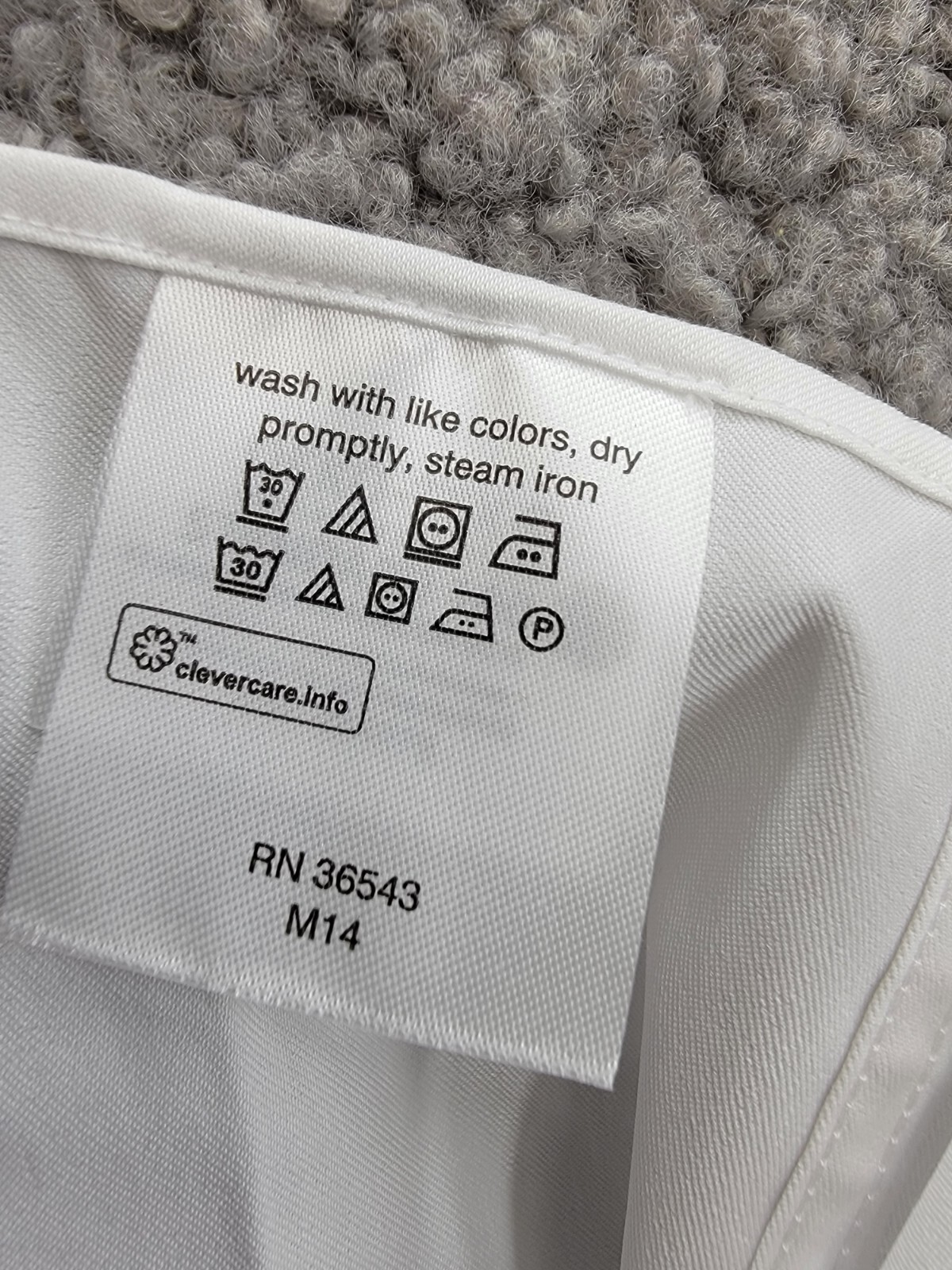 Calvin Klein Infinite Color Regular Fit Dress Shirt Men's L 16-16.5 36-37 White - Picture 16 of 19