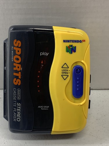 Nintendo 64 Collectible Walkman Sports Cassette Player