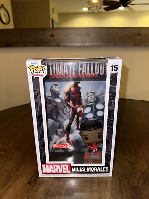 Ultimate Fallout 4 Target Exclusive Miles Morales Comic Covers Funko Pop IN HAND